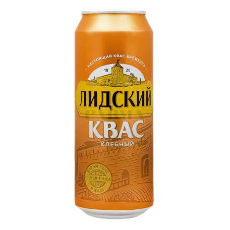 Kvass "Lidskii" wheat, dark 500ml