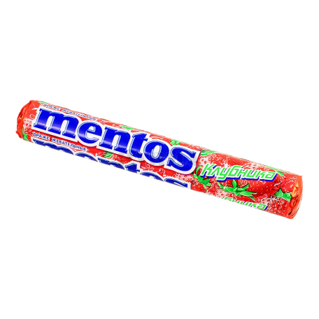 Iced sugar "Mentos" strawberry 37.5g