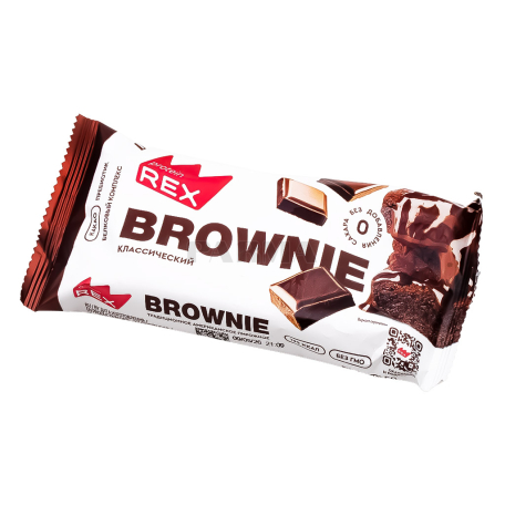 Cookies "Rex" brownie, chocolate, sugar free 50g