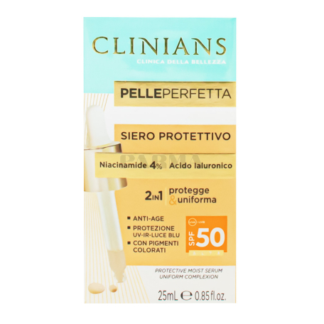 Շիճուկ դեմքի «Clinians SPF50» արևապաշտպան 25մլ