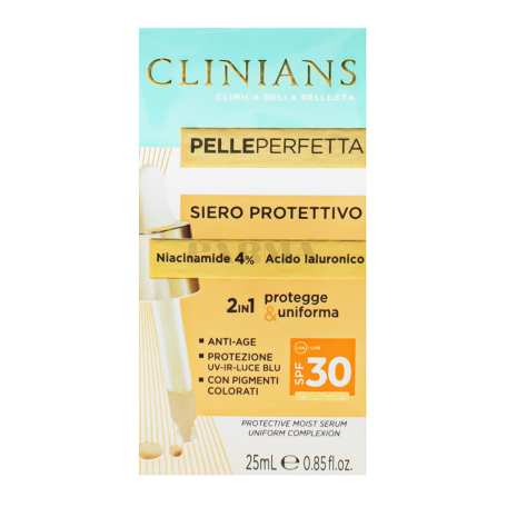 Շիճուկ դեմքի «Clinians SPF30» արևապաշտպան 25մլ