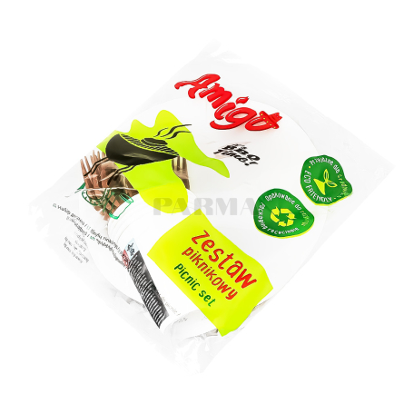 Մեկանգամյա օգտագործման հավաքածու «Amigo» 4հատ