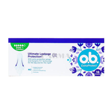 Տամպոններ «o.b. ExtraProtect Super Comfort» 16հատ