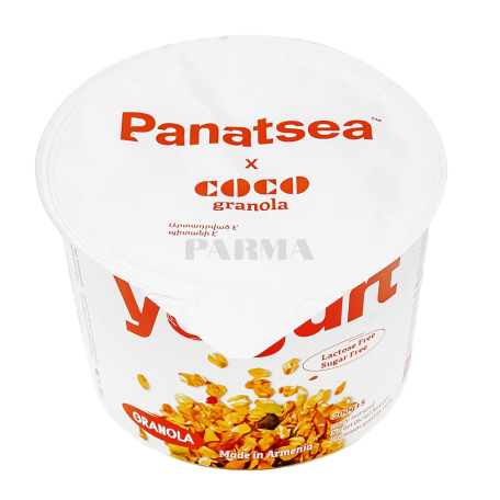 Յոգուրտ «Panatsea Coco» գրանոլա, առանց լակտոզա 200գ