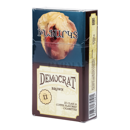 Cigarette "Democrat Compact Coffee Brown"