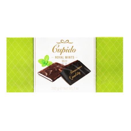 Շոկոլադե սալիկներ «Cupido Royal mints» 200գ