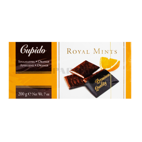 Շոկոլադե սալիկներ «Cupido Royal Orange Mints» 200գ