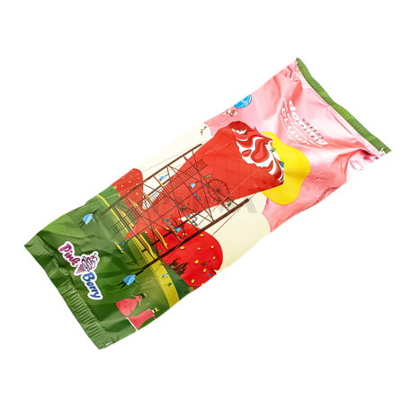 Պաղպաղակ «Փինք Բերրի Droping» կոն, ելակ 125գ