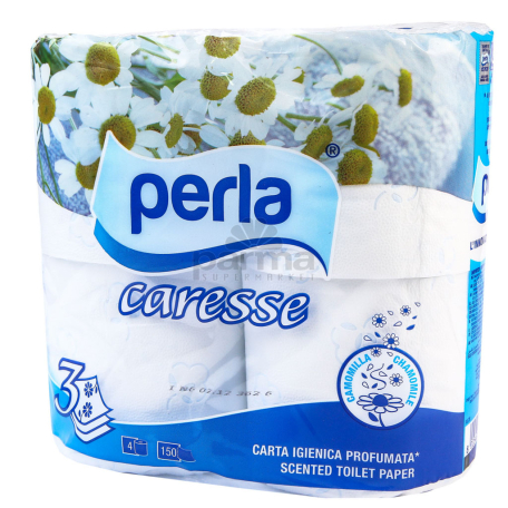 Զուգարանի թուղթ «Perla» եռաշերտ 4հատ
