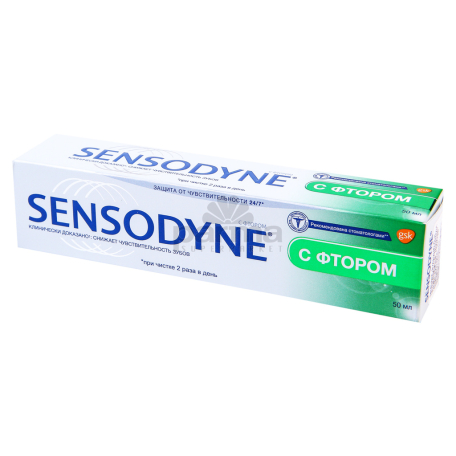 Ատամի մածուկ «Sensodyne» ֆտորով 50մլ