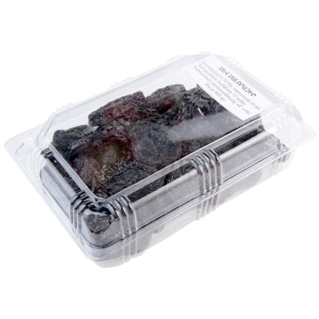 Dried black prunes 500g