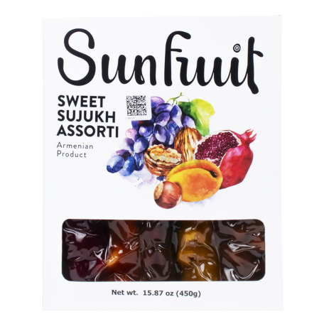 Sujukh "Sunfruit" assortiment 450g