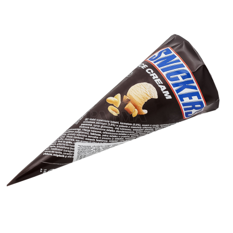 Պաղպաղակ «Snickers» կոն, շոկոլադ, գետնանուշ 70գ