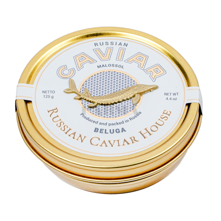 Ձկնկիթ բելուգայի «Russian Caviar House» սև 125գ