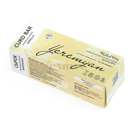 Պանրիկ կաթնաշոռային «Yeremyan Products» վանիլային, ջնարակապատ 40գ