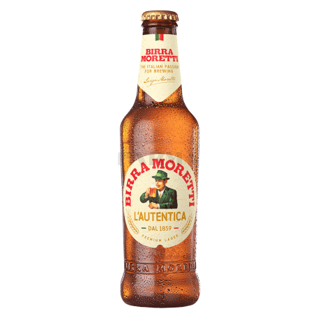 Пиво "Birra Moretti" светлое 330мл