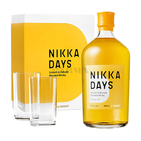 Վիսկի «Nikka Days» +2 բաժակ 700մլ