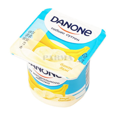 Йогурт "Danone" банан 1.2% 100г