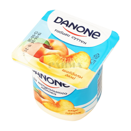 Йогурт "Danone" персик 1.2% 100г