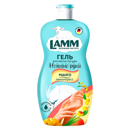 Dishwashing gel "Lamm" mango 450ml