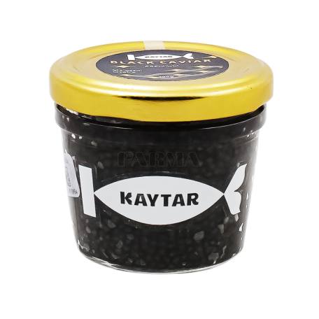 Ձկնկիթ թառափի «Kaytar» սև 100գ