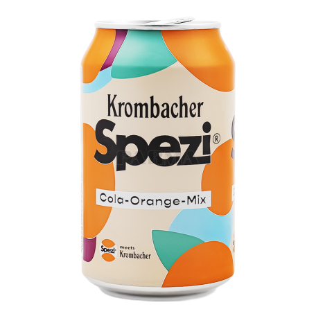 Զովացուցիչ ըմպելիք «Krombacher Spezi» կոկա կոլա, նարինջ 330մլ