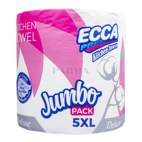 Թղթե սրբիչ «Ecca Jumbo» եռաշերտ 1հատ