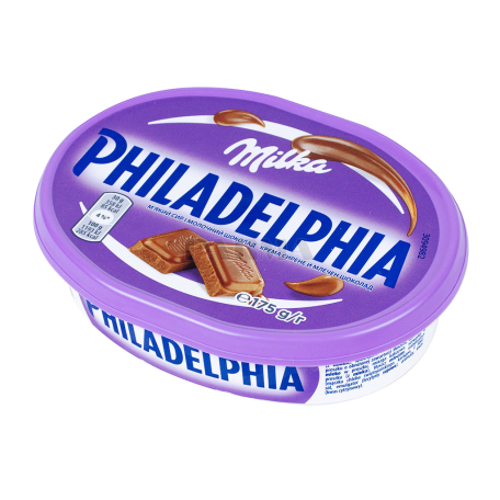 Պանիր «Philadelphia Milka» շոկոլադ 175գ