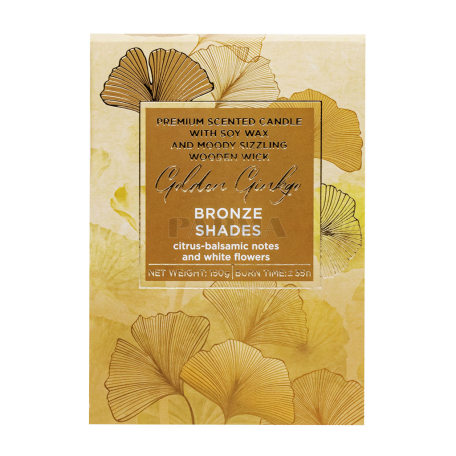 Մոմ «Bartek Golden Ginkgo Bronze Shades» 150գ