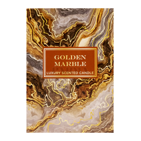 Մոմ «Bartek Luxury Golden Marble» 150գ