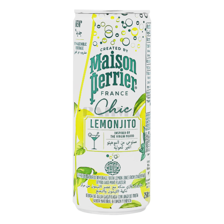 Կոկտեյլ «Perrier Maison Chic» կիտրոն 250մլ