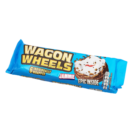 Թխվածքաբլիթ «Wagon Wheels Epic Inside Jammie» ազնվամորի 220գ