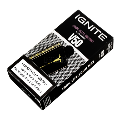 E-cigarettes "Ignite V50" grape, black currant