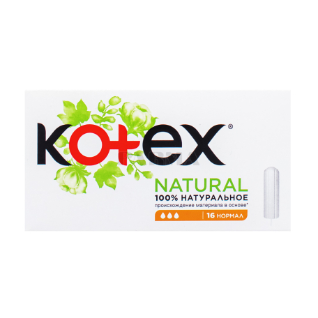 Տամպոններ «Kotex Natural Normal» 16հատ