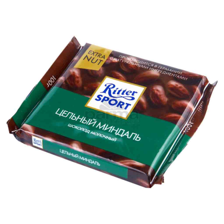 Շոկոլադե սալիկ «Ritter Sport» նուշ 100գ