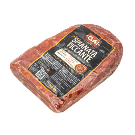 Երշիկ «Clai Salame Spianata Piccante» պիկանտ, առանց գլյուտեն կգ