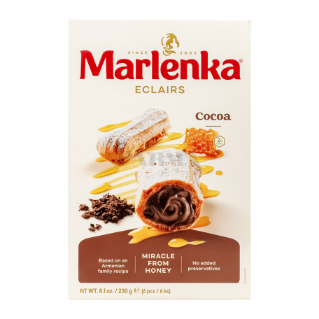 Pastry "Marlenka" Éclair, honey 230g