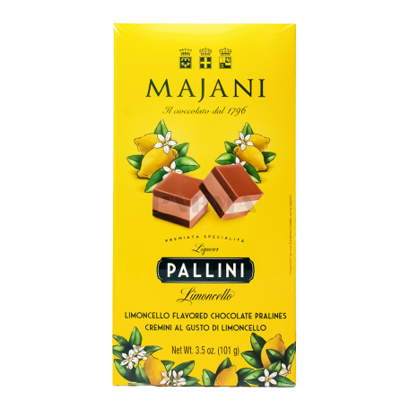 Շոկոլադե կոնֆետներ «Majani» տեսականի, առանց գլյուտեն 101գ