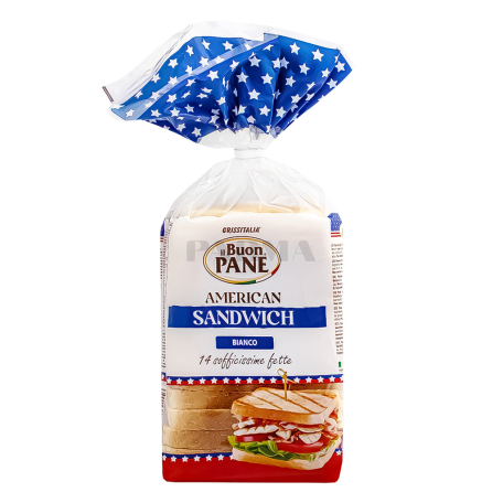 Հաց «il Buon Pane Bianco» սենդվիչի 550գ