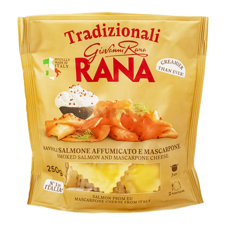Ռավիոլի «Giovanni Rana» սաղմոնով, պանրով 250գ