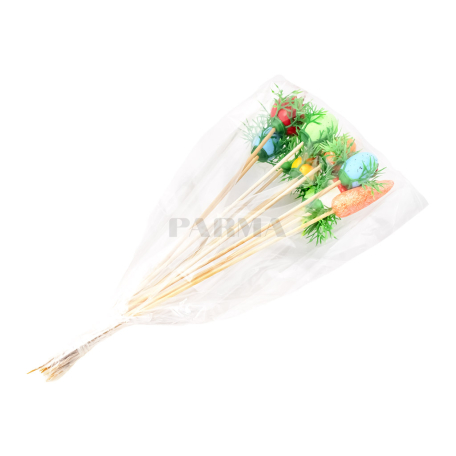 Զատկի սունկ, փայտիկով