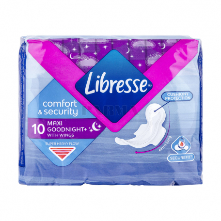 Прокладки `Libresse Maxi` ночные