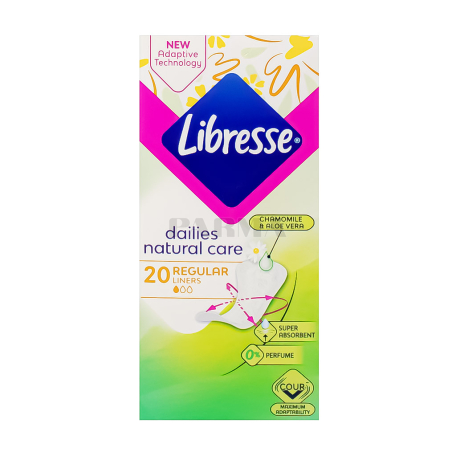 Միջադիրներ ամենօրյա «Libresse Natural Care»