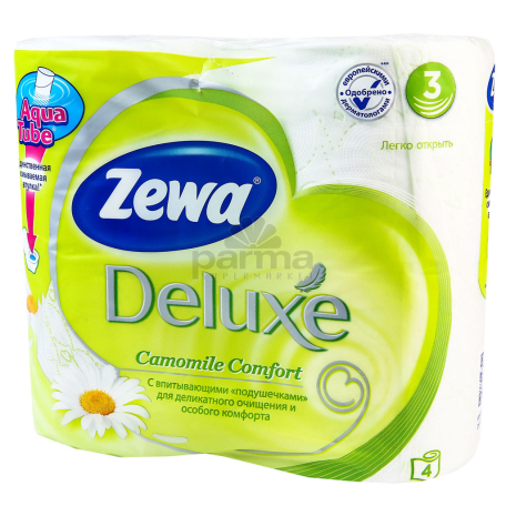 Туалетная бумага `Zewa` 4 шт