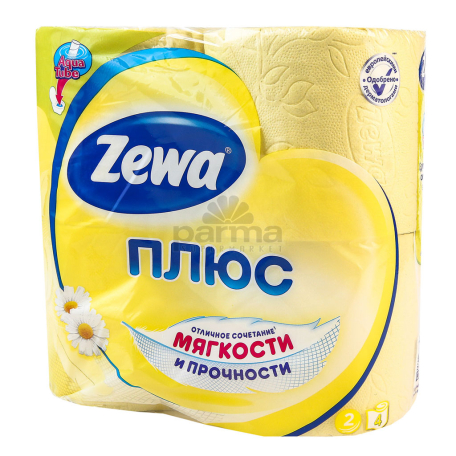 Туалетная бумага `Zewa Plus` 4 шт