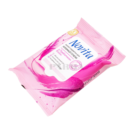 Անձեռոցիկ խոնավ «Novita» ինտիմ 15հատ
