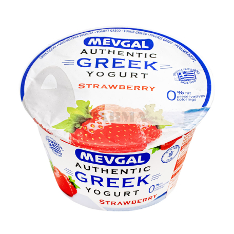 Յոգուրտ «Mevgal Greek» ելակ 0% 150գ