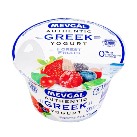 Յոգուրտ «Mevgal Greek» հատապտղային 0% 150գ