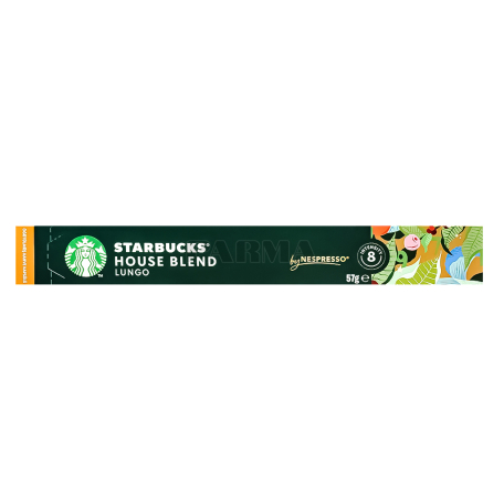 Սուրճի հաբեր «Nespresso Starbucks House Blend Lungo» 57գ