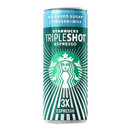 Սուրճ սառը «Starbucks TripleShot Espresso Milk» առանց շաքար 300մլ